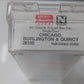 Micro-Trains 02800150 N CB&Q 40' Outside Braced Single Door Box Ca #25402