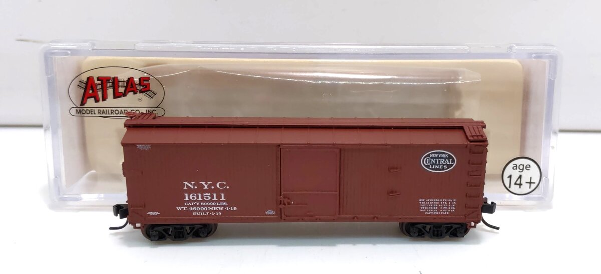 Atlas 45746 N Scale New York Central USRA Double Sheathed Box Car #161511