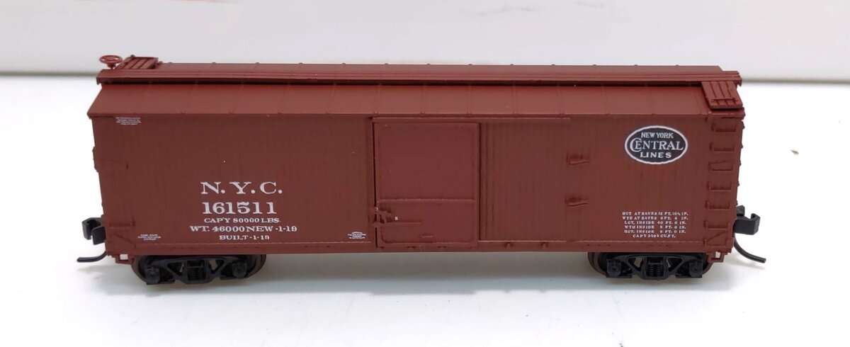 Atlas 45746 N Scale New York Central USRA Double Sheathed Box Car #161511