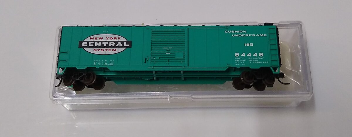 Atlas 50002361 N New York Central 50' Single Door Boxcar #84448