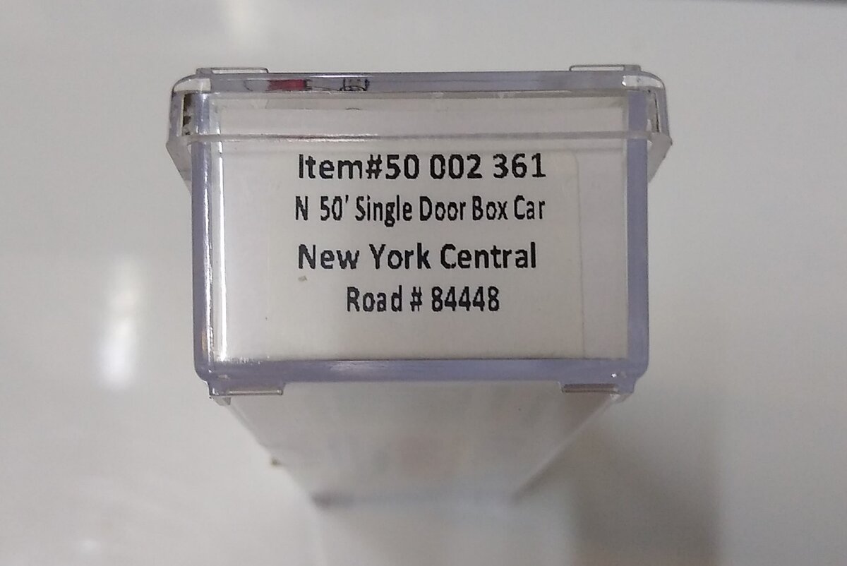 Atlas 50002361 N New York Central 50' Single Door Boxcar #84448