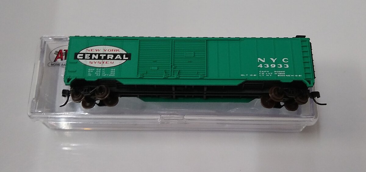 Atlas 36313 N New York Central Box Car # 43933