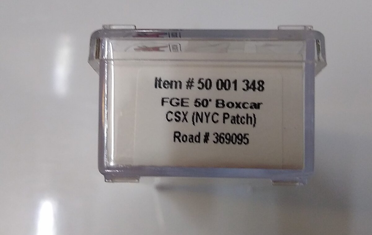 Atlas 50001348 N Scale CSX Box Car #369095