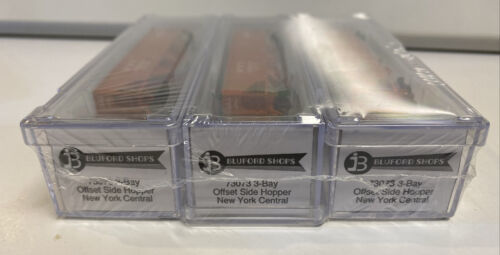 Bluford Shops 73073 N Scale NYC Hoppers (Set of 3)