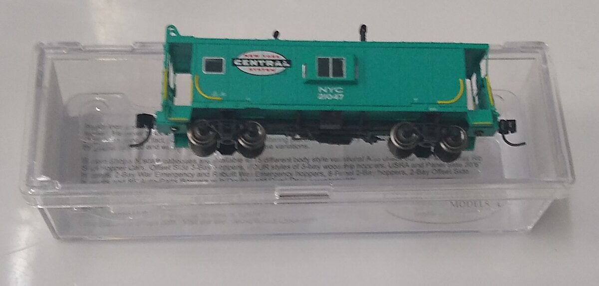 Bluford Shops 40021 N Scale New York Central Caboose # 21047
