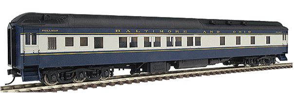 Walthers 932-10060 HO Scale B&O 8-1-2 Pullman Heavyweight Passenger Car