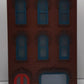 MTH 30-90372 Red Brick W/Brown Shutters 3-Story Town House # 1