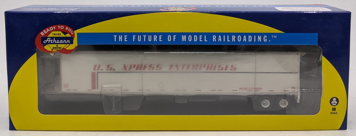 Athearn 29837 HO US Xpress 53' Duraplate Trailer RTR #62492