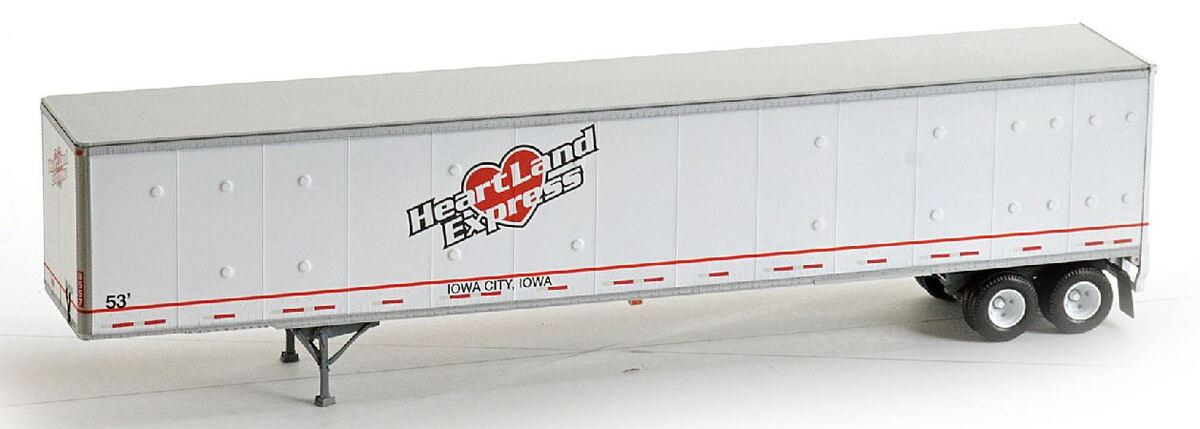 Athearn 29826 HO Heartland 53' Duraplate Trailer #8557