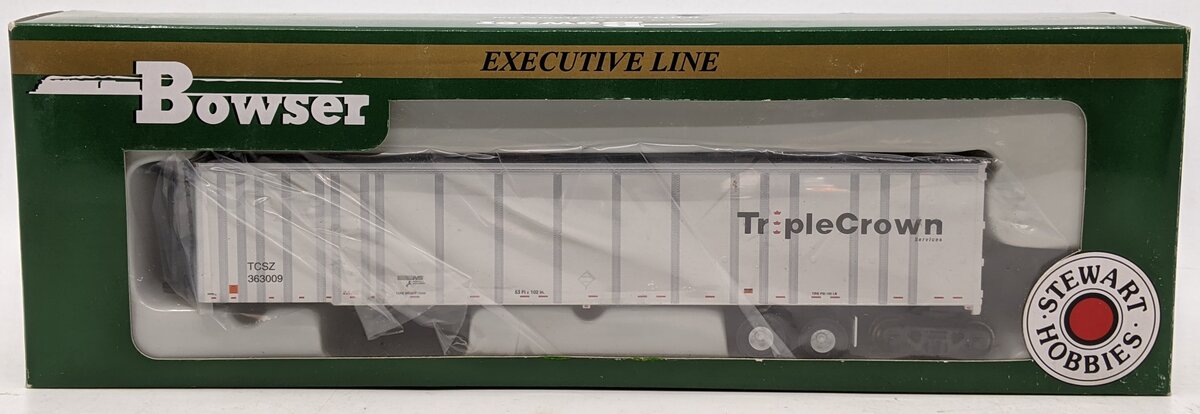 Bowser 40820 HO Norfolk Southern 53' Triple Crown Platewell RoadRailer #363009