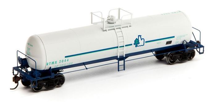 Athearn 73996 HO Scale RTMX RTC 20,900-Gallon Acid Tank Car #2044