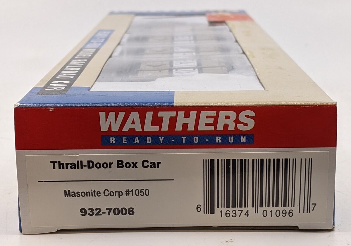 Walthers 932-7006 HO Scale Masonite Corp Thrall Door Boxcar #1050