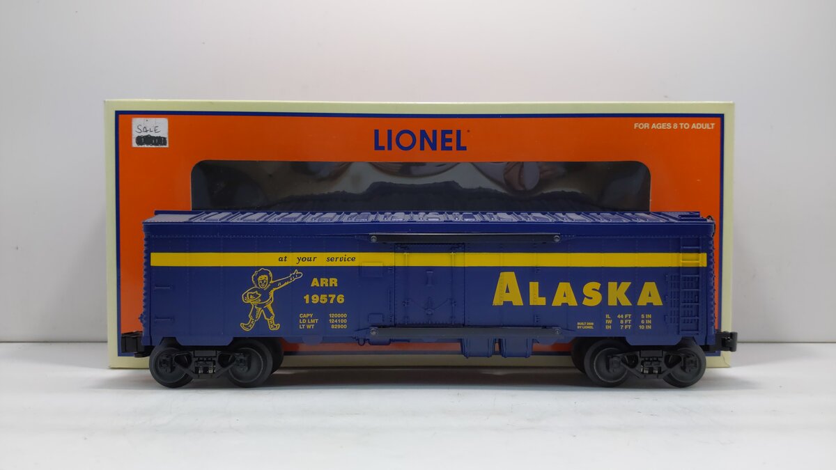 Lionel 6-19576 O Gauge Alaska Reefer Car #6672