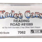 Kadee 7062 HO Scale Reading 50 Ton ARR 2 Bay Offset Hopper Car #81089