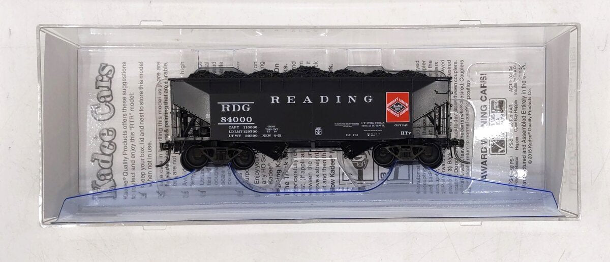 Kadee 7059 HO Reading 50 Ton AAR "Standard" Open Bay Hopper #84000