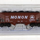 Kadee 7035 HO Monon 50-Ton AAR Standard Offset 2-Bay Open Hopper #4029