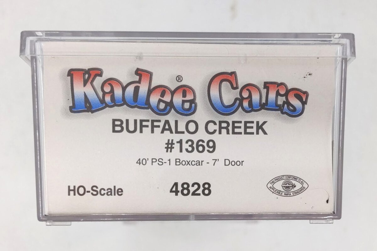 Kadee 4828 HO Buffalo Creek Pullman-Standard 40' Boxcar #1369