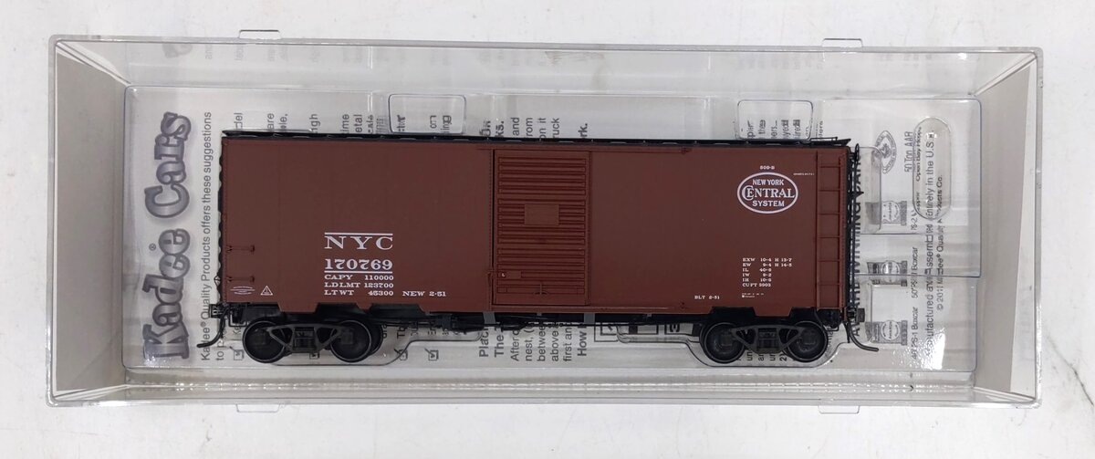 Kadee 4094 HO New York Central PS-1 40' Boxcar with 6' Door #107769