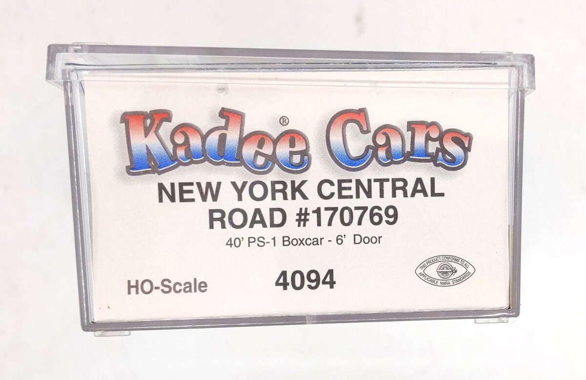 Kadee 4094 HO New York Central PS-1 40' Boxcar with 6' Door #107769