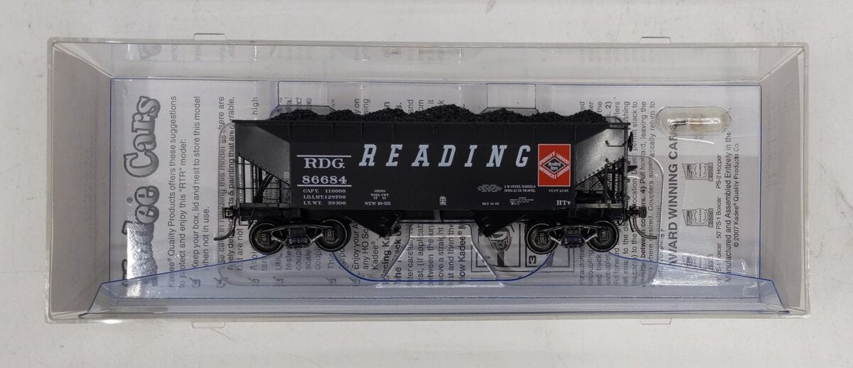 Kadee 7026 HO Scale Reading 50-Ton Open Hopper #86684