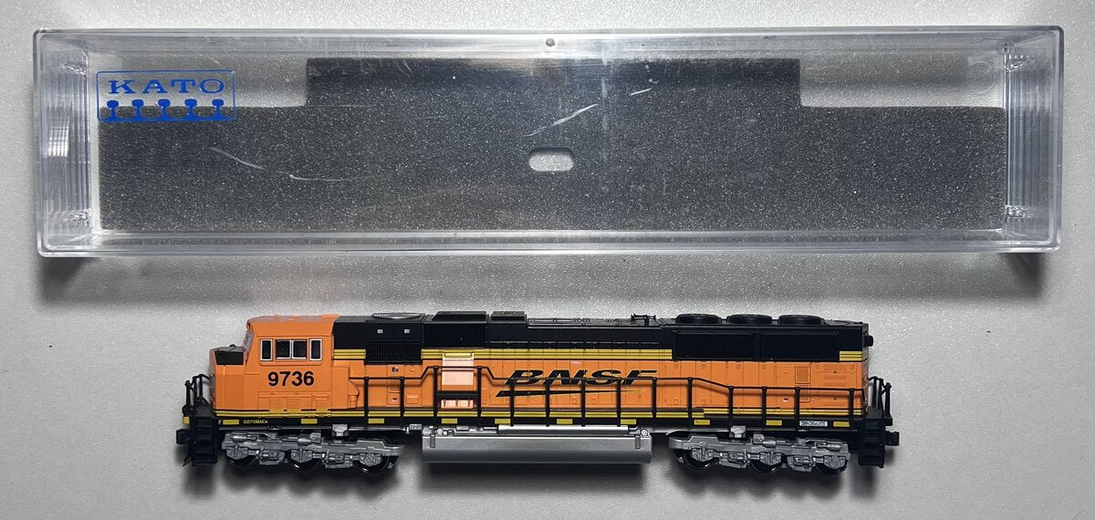 Kato 176-6320 N Burlington Northern Santa Fe Swoosh EMD SD70MAC #9736