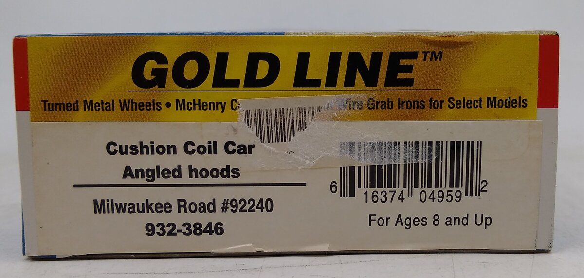 Walthers 932-3846 HO Scale Milwaukee Road Cushion Coil Car # 92240