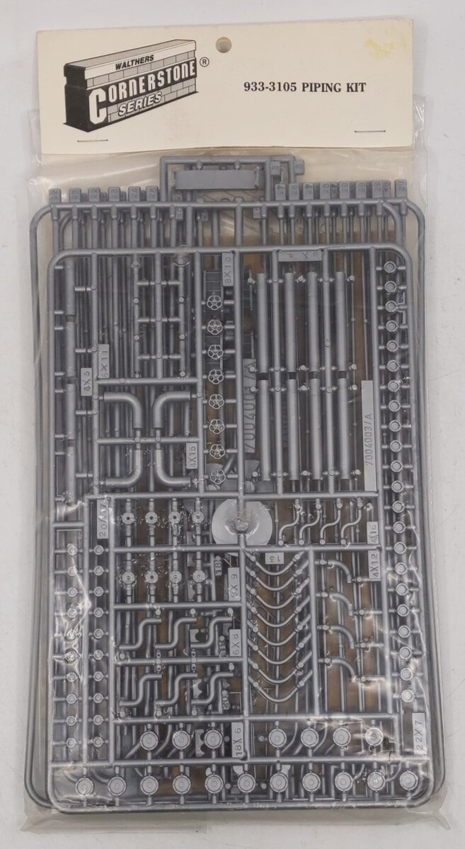 Walthers 933-3105 HO Scale Piping Building Kit