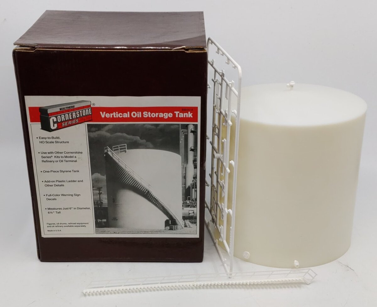 Walthers 933-3115 HO Vertical Oil Storage Tank
