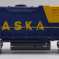 Lionel 6-28555 O Alaska GP38-2 Powered Diesel Locomotive w/RailSounds #2001