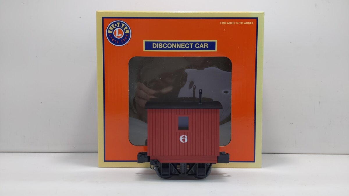 Lionel 6-83556 O Disconnect Logging Caboose Brown #6