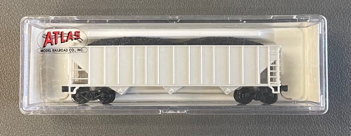 Atlas 3260 N Scale Undecorated 90T 3-Bay Hopper