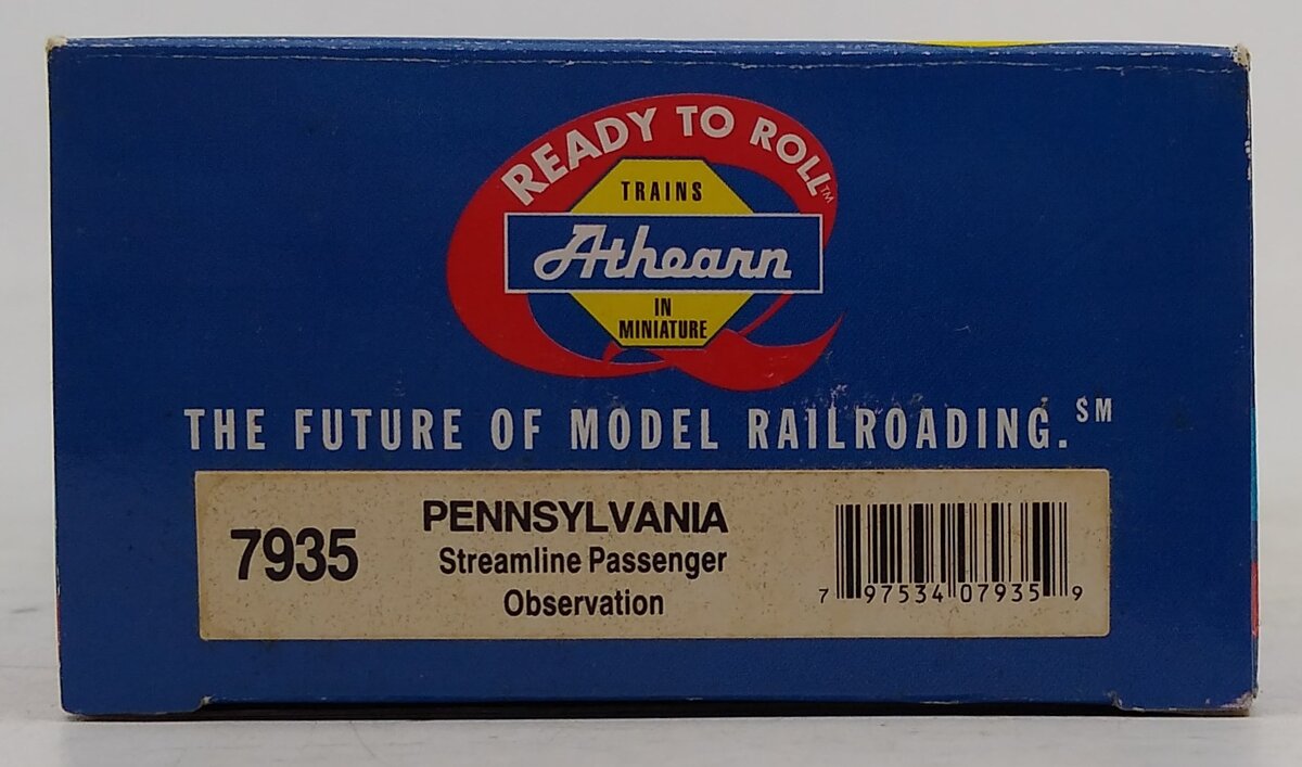 Athearn 7935 HO PRR Streamlined Observation Car #1126