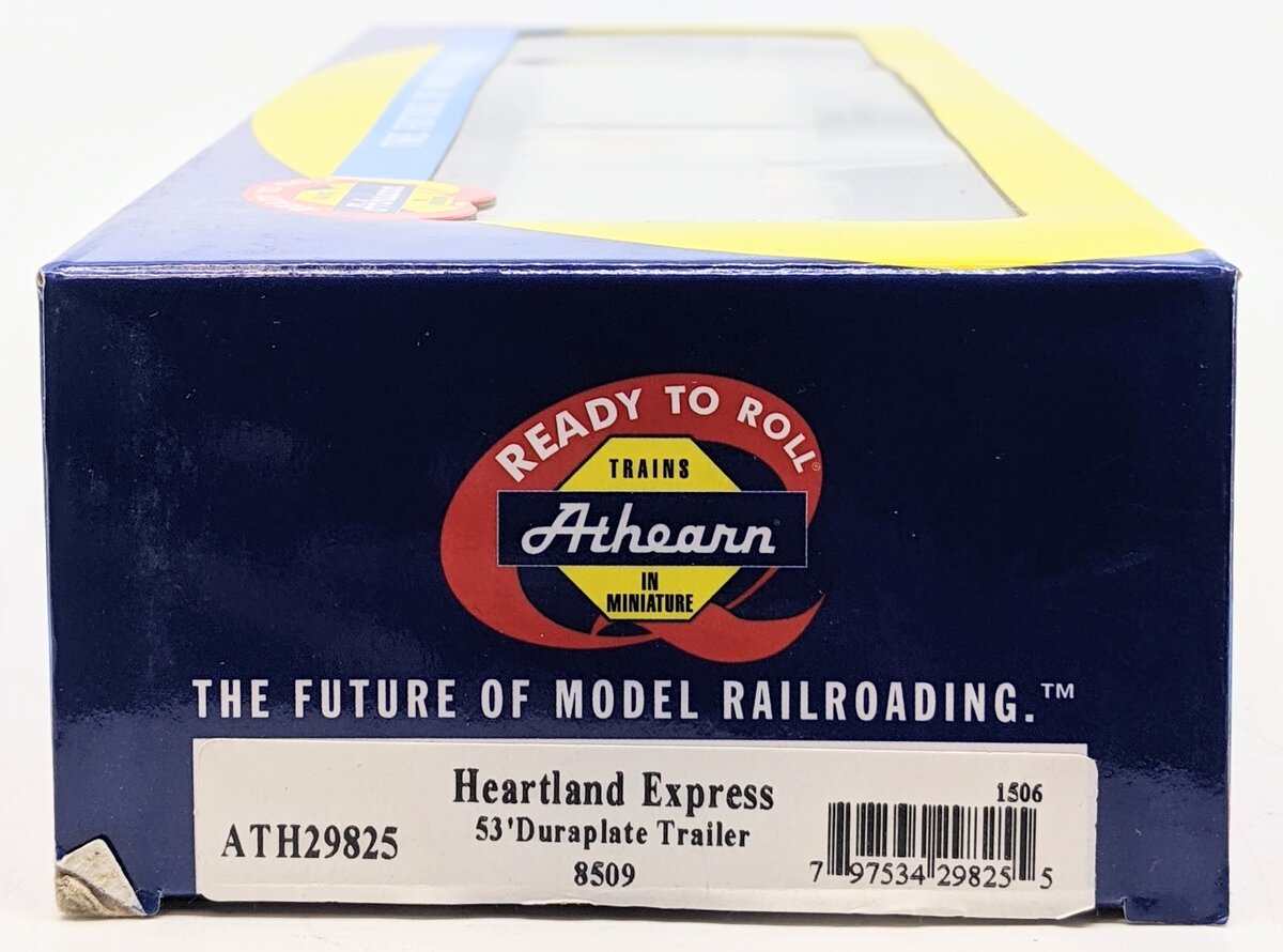 Athearn 29825 HO Scale Heartland 53' Duraplate Trailer #8509