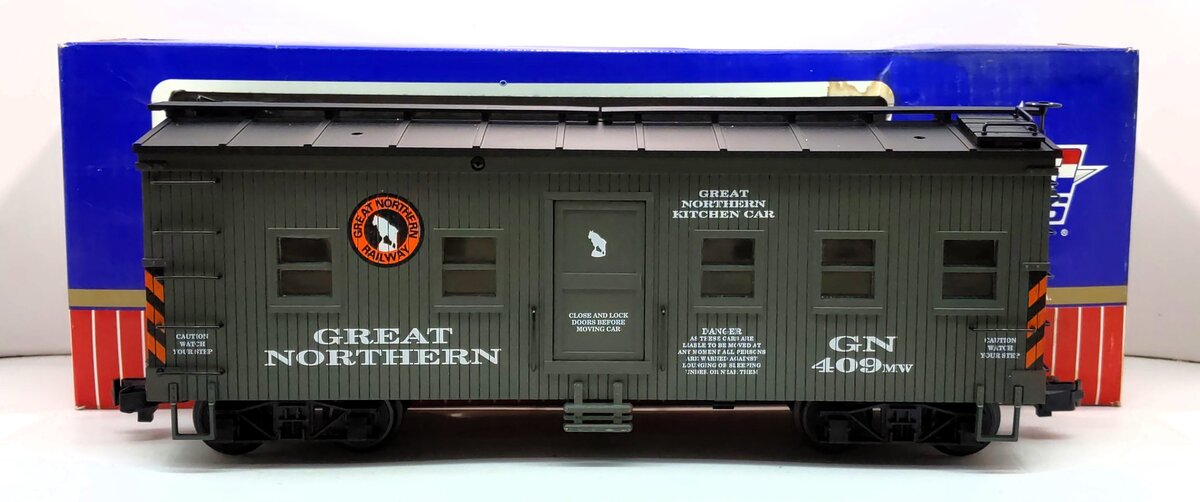 USA Trains R18491 G Great Northern Dark Green Kitchen/Outfit Car #409