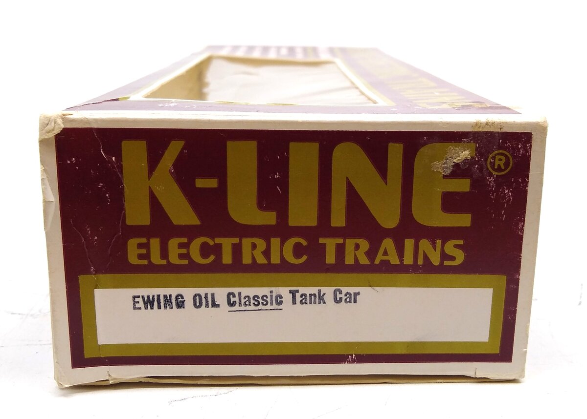 K-Line KK6389 O Gauge Ewing Oil Co. Single Dome Tank Car