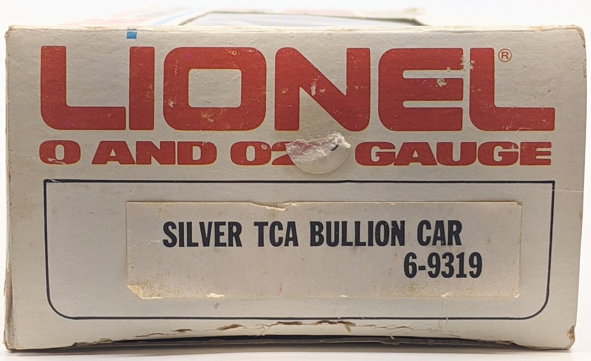 Lionel 6-9319 O Gauge TCA-1979 Silver Jubilee Mint Car