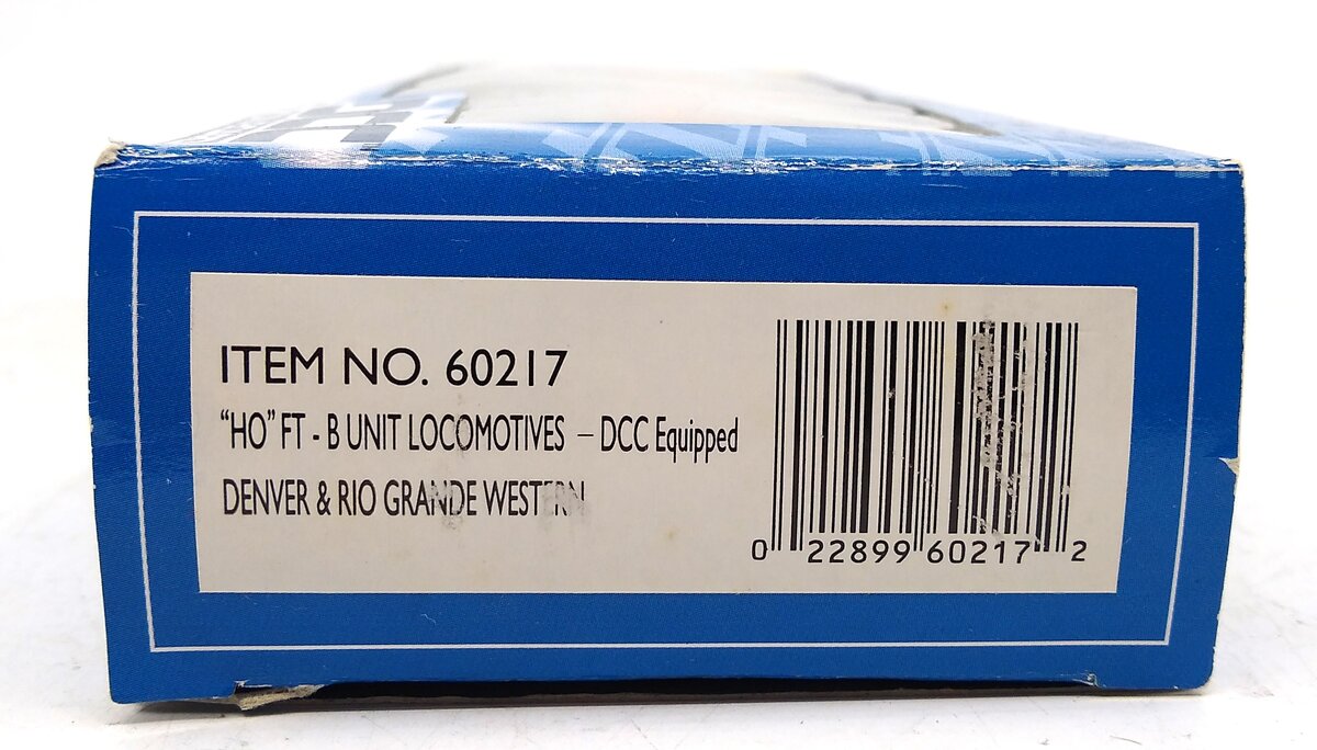 Bachmann 60217 HO Denver & Rio Grande Western EMD FT-B Diesel Locomotive w/DCC