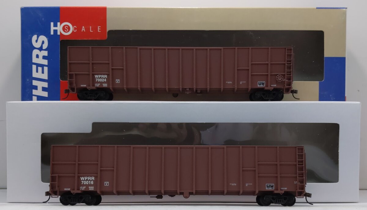 Walthers 932-24063 HO Willamette & Pacific 61' Wood Chip Cars (Set of 2)