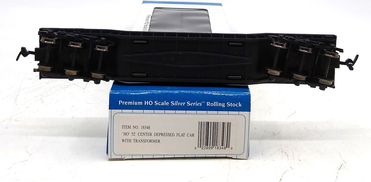 Bachmann 18348 HO 52' Depressed Center Flat Car with Transformer