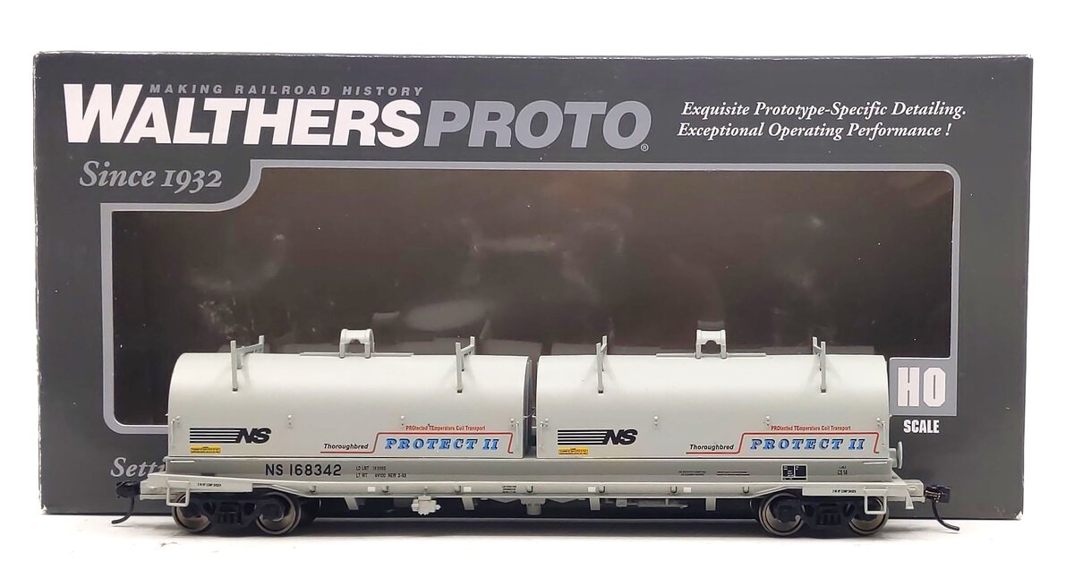 Walthers 920-105255 HO Norfolk Southern 50' Evans Cushion Coil Car RTR #168342