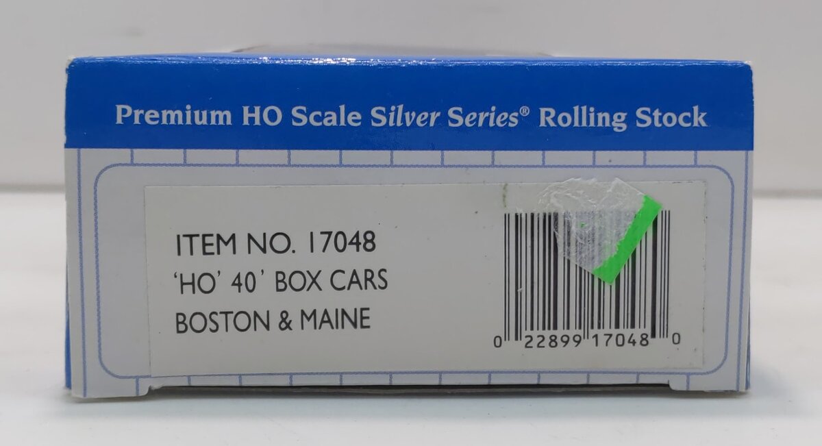 Bachmann 17048 HO Boston & Maine 40' Steel Boxcar #77027