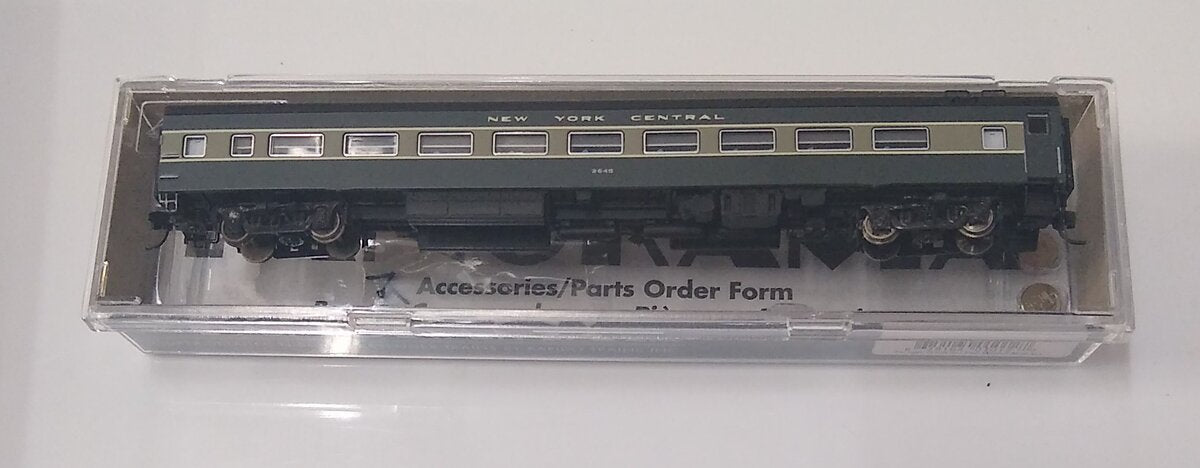 Rapido Trains 500071 N New York Central Lightweight Coach #2645