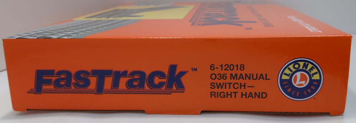 Lionel 6-12018 O-36 Right Hand Manual FasTrack Switch Turnout