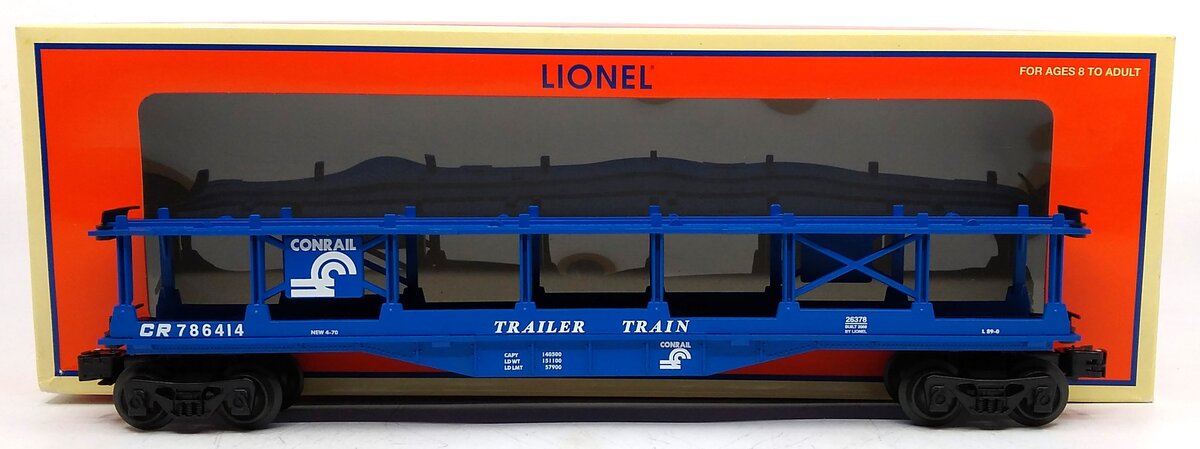 Lionel 6-26378 O Gauge Conrail 2-Tier Auto Carrier #786414