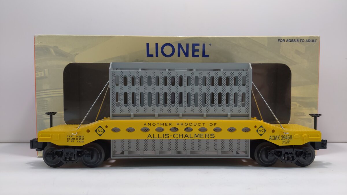 Lionel 6-39468 O Gauge PWC Allis-Chalmers Condenser Car