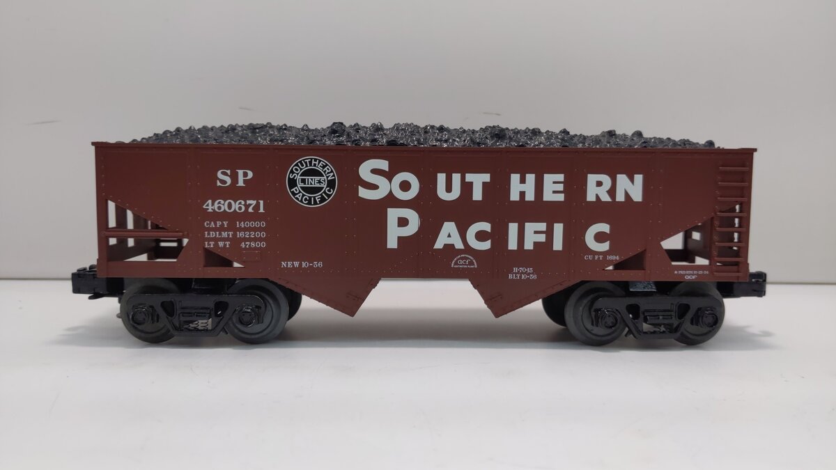 Atlas 1006005 O South Pacific 2-Bay Coal Hopper #460671- 3-Rail