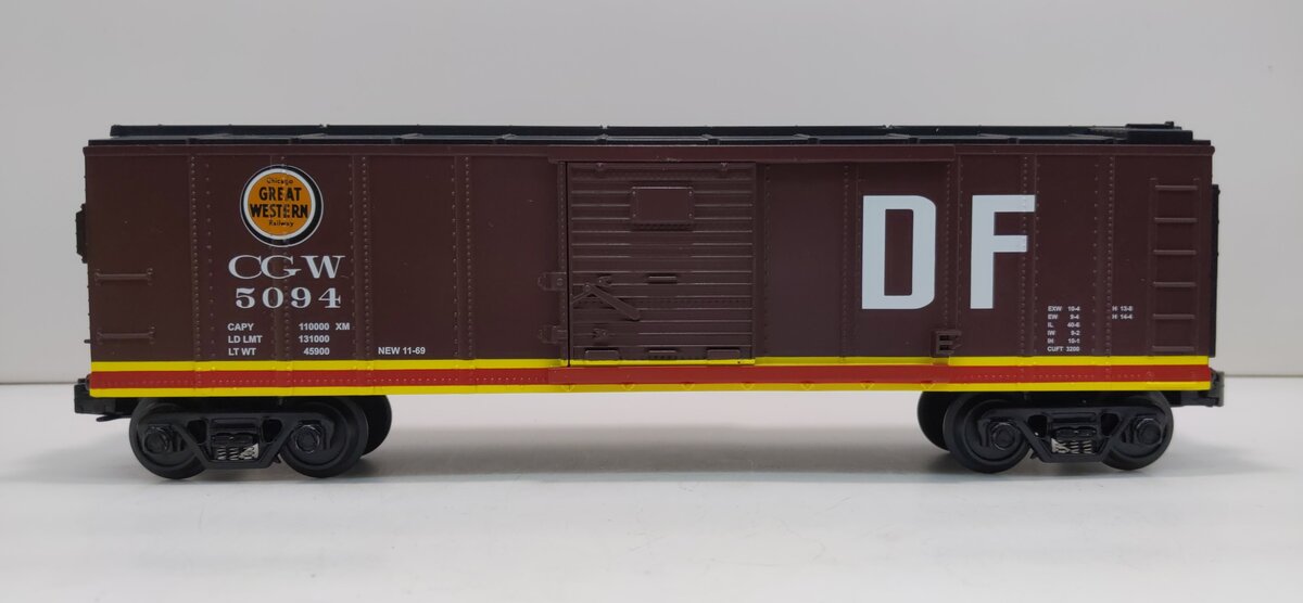 MTH 30-74075 O Gauge Chicago Great Western Boxcar