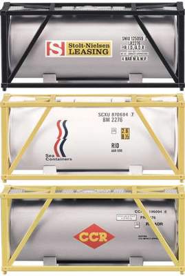 MTH 20-95040 O CCR / Stolt / Sea Containers Tank Container Set (Set of 3)