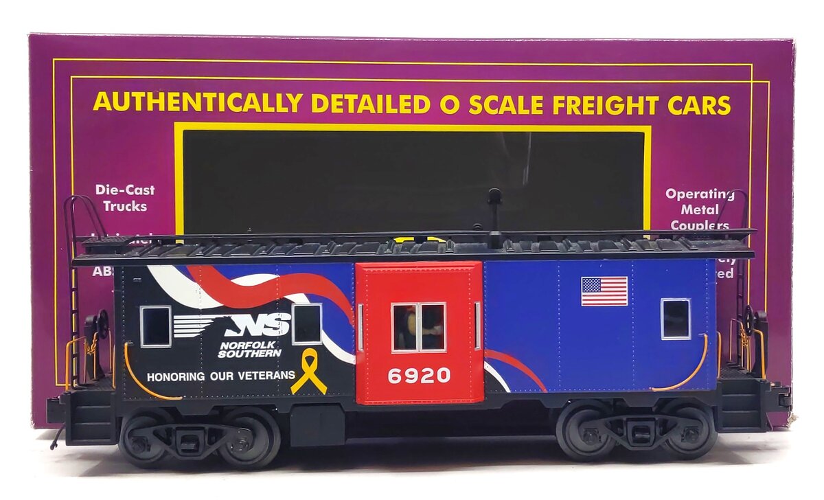 MTH 20-91594 O Norfolk Southern Premier Bay-Window Caboose