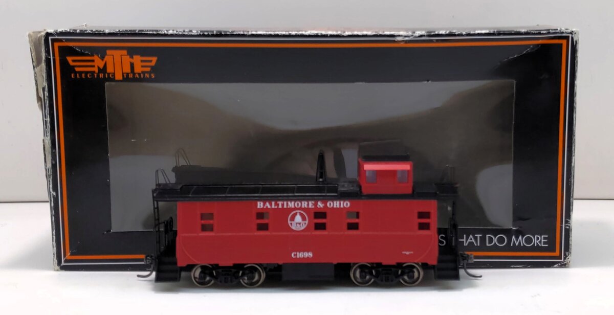 MTH 85-77001 HO B&O Steel Caboose #C1698